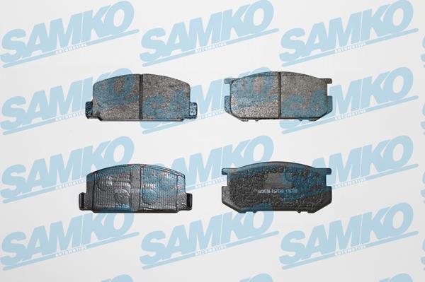 Samko 5SP248 - Kit de plaquettes de frein, frein à disque cwaw.fr