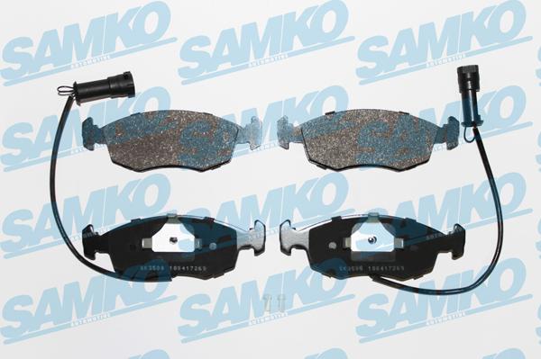 Samko 5SP269 - Kit de plaquettes de frein, frein à disque cwaw.fr