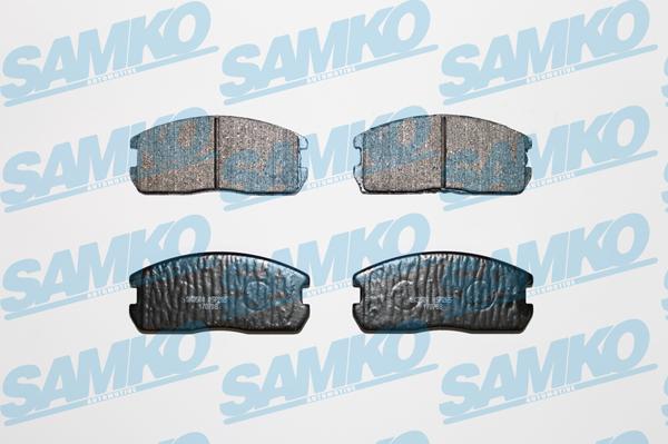 Samko 5SP265 - Kit de plaquettes de frein, frein à disque cwaw.fr