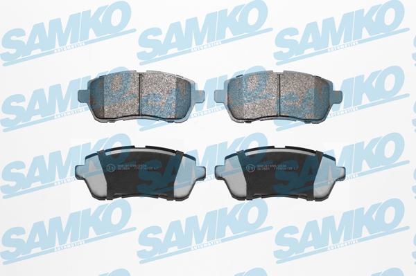 Samko 5SP2045 - Kit de plaquettes de frein, frein à disque cwaw.fr