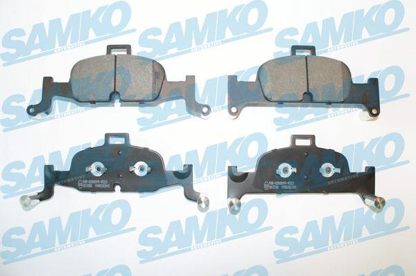 Samko 5SP2041 - Kit de plaquettes de frein, frein à disque cwaw.fr