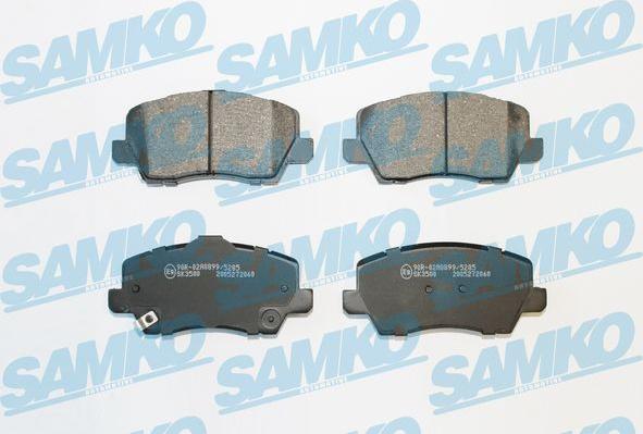 Samko 5SP2060 - Kit de plaquettes de frein, frein à disque cwaw.fr