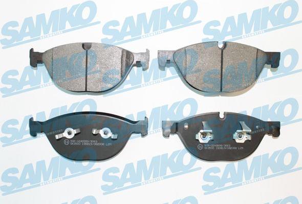 Samko 5SP2008 - Kit de plaquettes de frein, frein à disque cwaw.fr