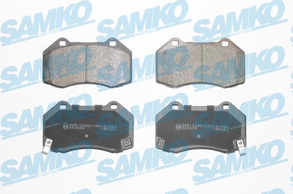 Samko 5SP2018 - Kit de plaquettes de frein, frein à disque cwaw.fr