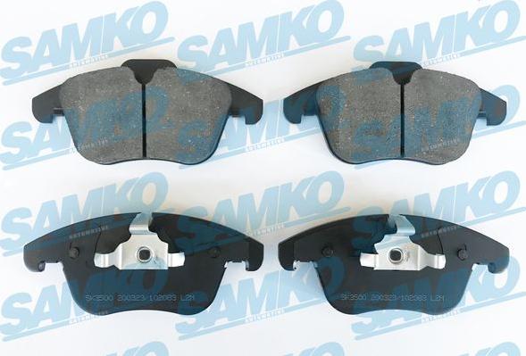 Samko 5SP2083 - Kit de plaquettes de frein, frein à disque cwaw.fr