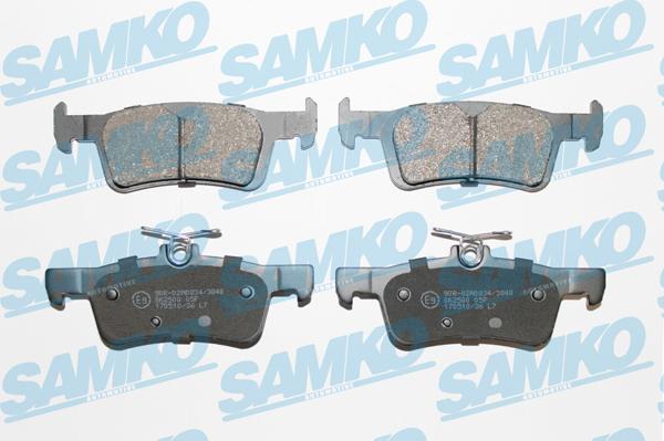 Samko 5SP2033 - Kit de plaquettes de frein, frein à disque cwaw.fr