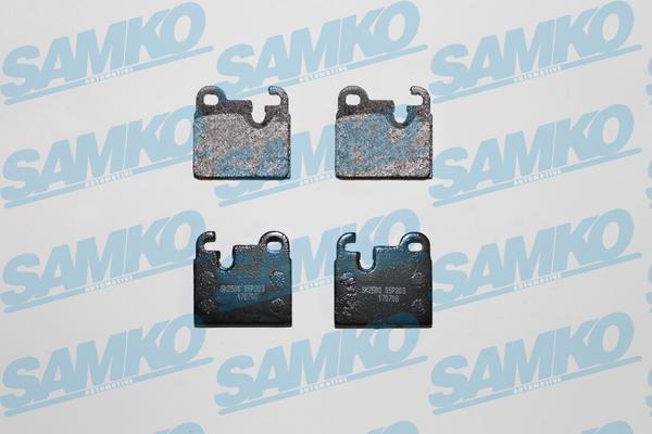 Samko 5SP203 - Kit de plaquettes de frein, frein à disque cwaw.fr