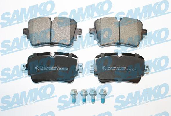 Samko 5SP2027 - Kit de plaquettes de frein, frein à disque cwaw.fr