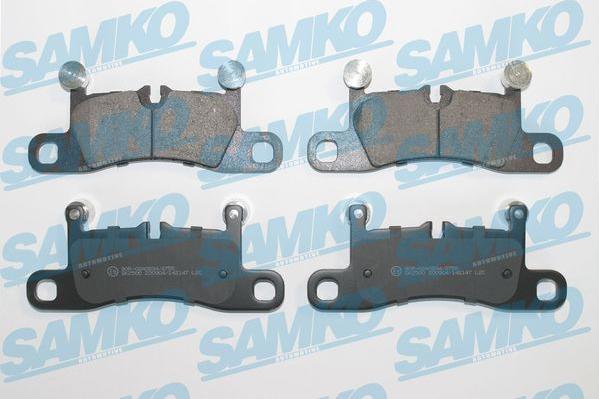 Samko 5SP2147 - Kit de plaquettes de frein, frein à disque cwaw.fr