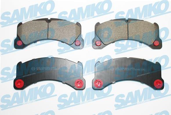 Samko 5SP2153 - Kit de plaquettes de frein, frein à disque cwaw.fr