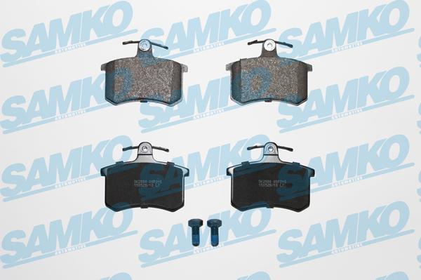 Samko 5SP215 - Kit de plaquettes de frein, frein à disque cwaw.fr