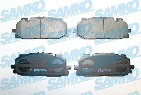 Samko 5SP2102 - Kit de plaquettes de frein, frein à disque cwaw.fr