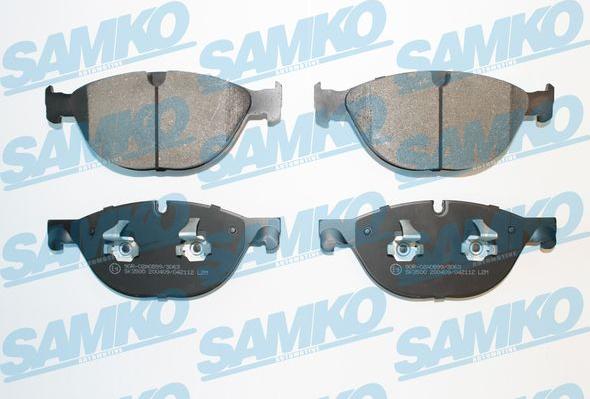 Samko 5SP2112 - Kit de plaquettes de frein, frein à disque cwaw.fr