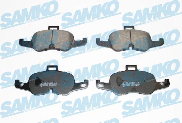 Samko 5SP2127 - Kit de plaquettes de frein, frein à disque cwaw.fr