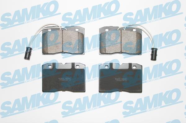 Samko 5SP281 - Kit de plaquettes de frein, frein à disque cwaw.fr