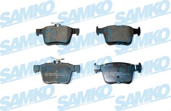 Samko 5SP2352 - Kit de plaquettes de frein, frein à disque cwaw.fr