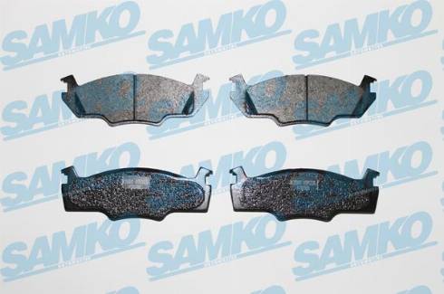 Samko 5SP226 - Kit de plaquettes de frein, frein à disque cwaw.fr