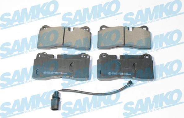 Samko 5SP2235A - Kit de plaquettes de frein, frein à disque cwaw.fr