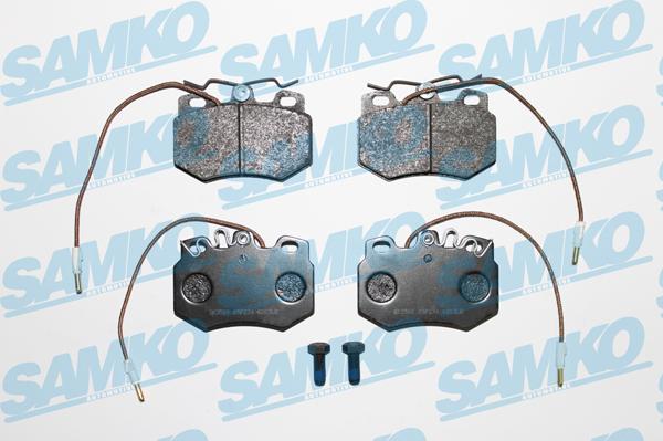 Samko 5SP274 - Kit de plaquettes de frein, frein à disque cwaw.fr