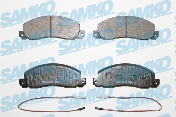 Samko 5SP278 - Kit de plaquettes de frein, frein à disque cwaw.fr