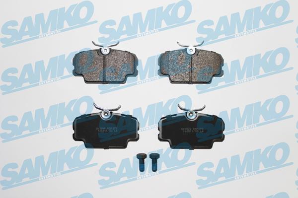 Samko 5SP273 - Kit de plaquettes de frein, frein à disque cwaw.fr