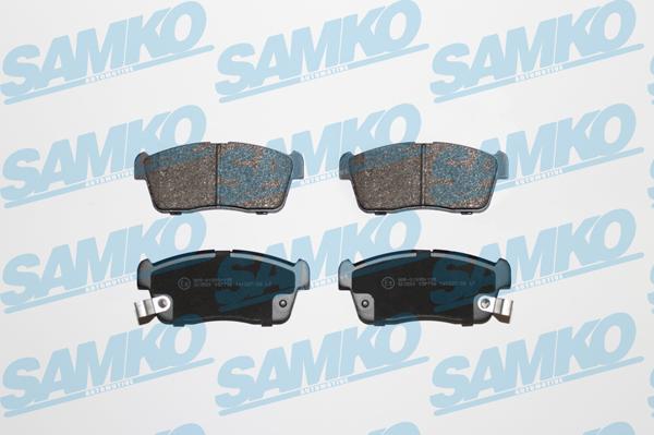 Samko 5SP796 - Kit de plaquettes de frein, frein à disque cwaw.fr