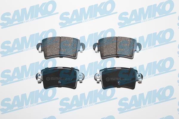 Samko 5SP791 - Kit de plaquettes de frein, frein à disque cwaw.fr