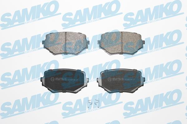 Samko 5SP798 - Kit de plaquettes de frein, frein à disque cwaw.fr