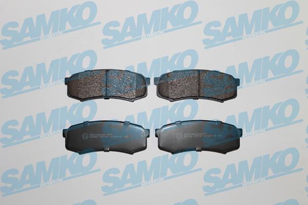 Samko 5SP749 - Kit de plaquettes de frein, frein à disque cwaw.fr