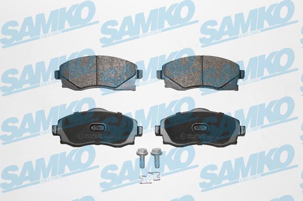 Samko 5SP758 - Kit de plaquettes de frein, frein à disque cwaw.fr