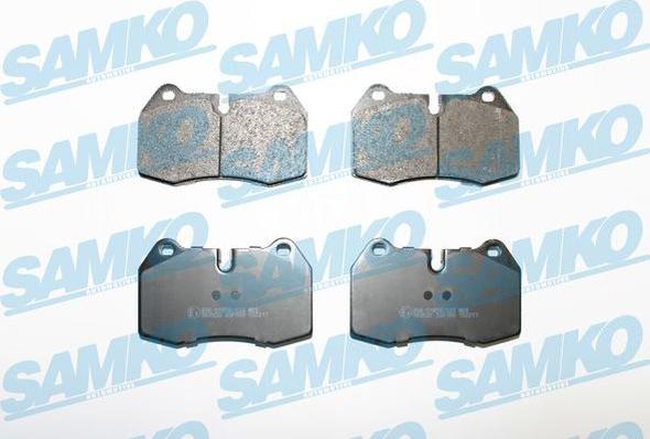 Samko 5SP769 - Kit de plaquettes de frein, frein à disque cwaw.fr