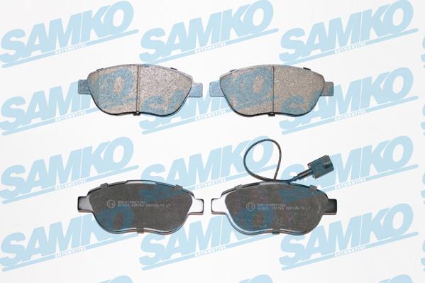 Samko 5SP764 - Kit de plaquettes de frein, frein à disque cwaw.fr