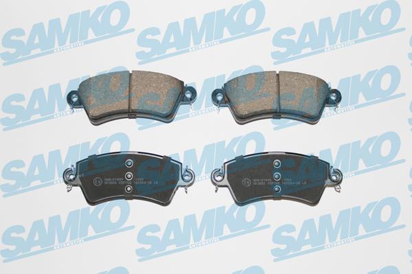 Samko 5SP766 - Kit de plaquettes de frein, frein à disque cwaw.fr