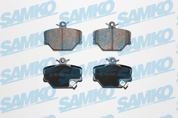 Samko 5SP761 - Kit de plaquettes de frein, frein à disque cwaw.fr