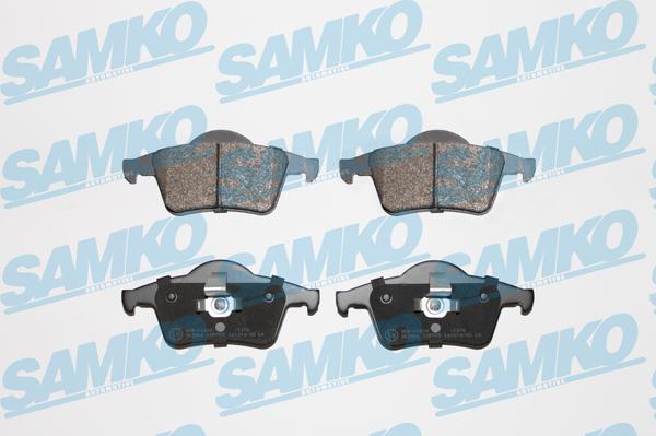 Samko 5SP705 - Kit de plaquettes de frein, frein à disque cwaw.fr