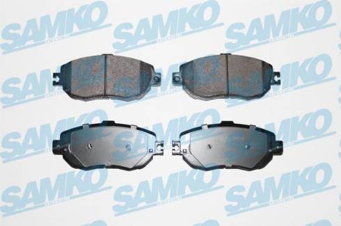 Samko 5SP703 - Kit de plaquettes de frein, frein à disque cwaw.fr