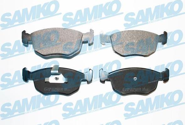 Samko 5SP715 - Kit de plaquettes de frein, frein à disque cwaw.fr