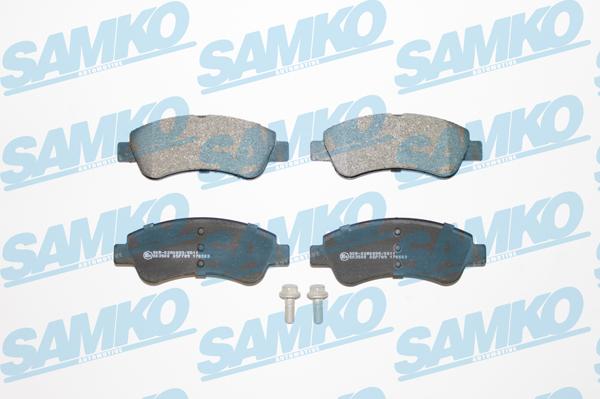 Samko 5SP789 - Kit de plaquettes de frein, frein à disque cwaw.fr