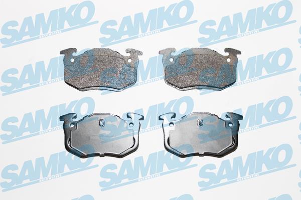 Samko 5SP738 - Kit de plaquettes de frein, frein à disque cwaw.fr