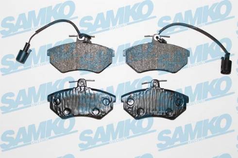 Samko 5SP724 - Kit de plaquettes de frein, frein à disque cwaw.fr