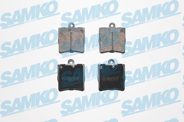 Samko 5SP726 - Kit de plaquettes de frein, frein à disque cwaw.fr