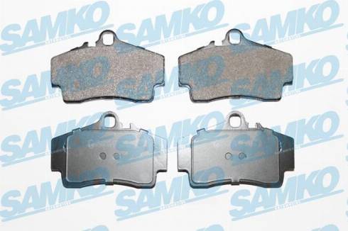 Samko 5SP727 - Kit de plaquettes de frein, frein à disque cwaw.fr