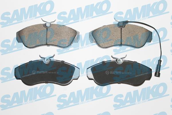 Samko 5SP774 - Kit de plaquettes de frein, frein à disque cwaw.fr