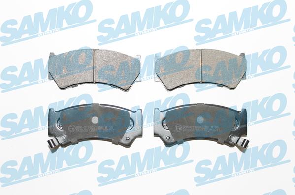 Samko 5SP778 - Kit de plaquettes de frein, frein à disque cwaw.fr