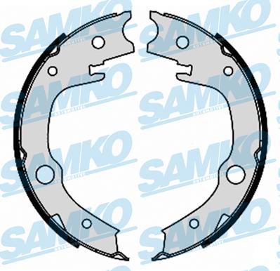 Samko 89340 - Jeu de mâchoires de frein cwaw.fr