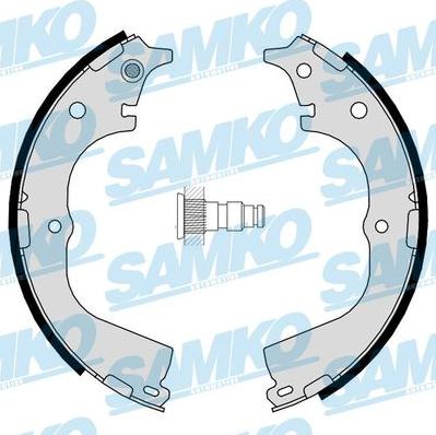 Samko 86950 - Jeu de mâchoires de frein cwaw.fr