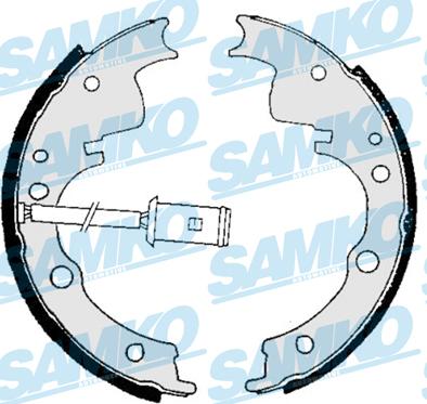 Samko 86060 - Jeu de mâchoires de frein cwaw.fr