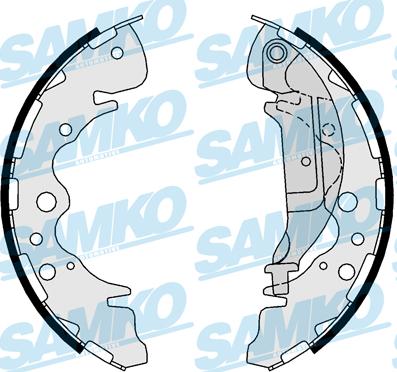 Samko 81025 - Jeu de mâchoires de frein cwaw.fr