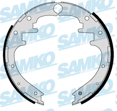 Samko 81125 - Jeu de mâchoires de frein cwaw.fr