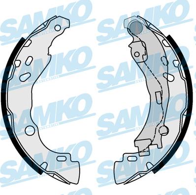 Samko 88700 - Jeu de mâchoires de frein cwaw.fr